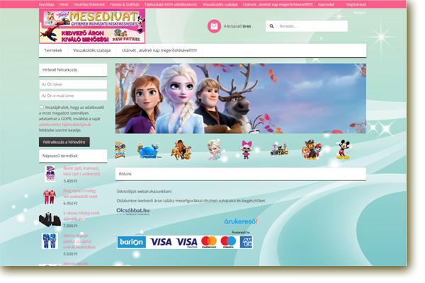 webshop referencia e-csomagtarto.hu